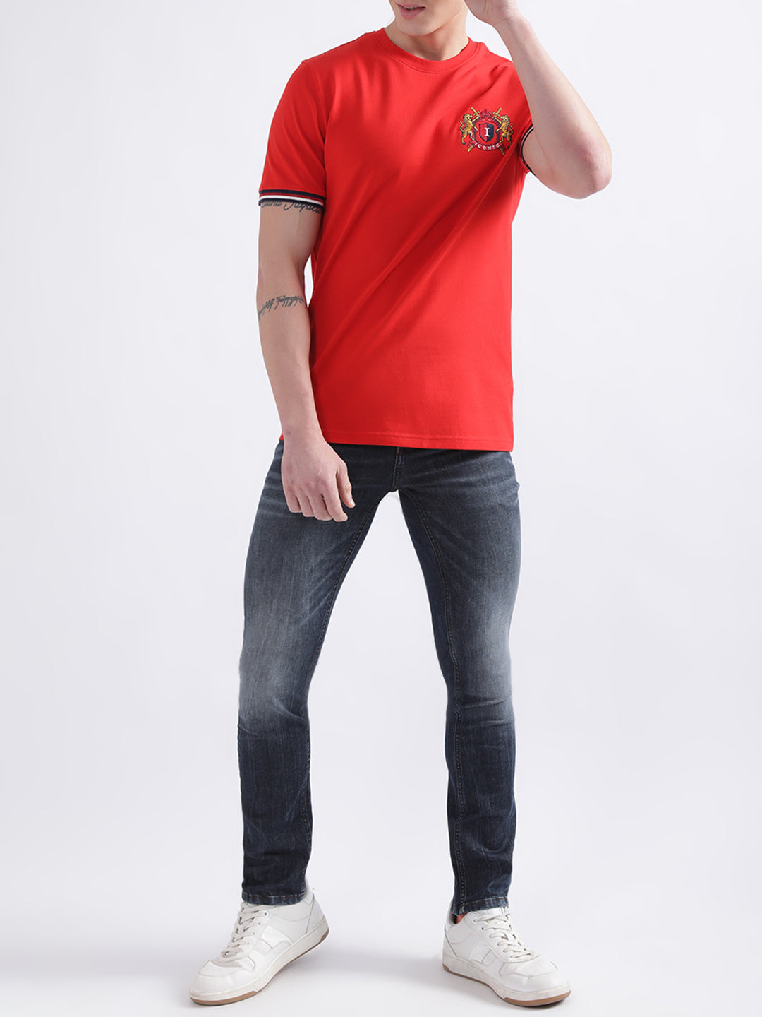 Iconic Red Regular Fit T-Shirt