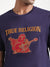 True Religion Navy Logo Regular Fit T-Shirt