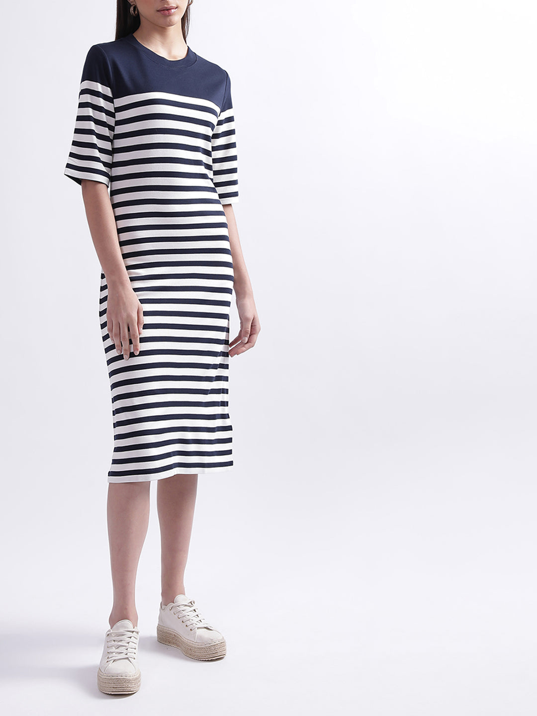 Gant striped outlet dress