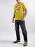 True Religion Safety Yellow Fashion Logo Regular Fit T-Shirt