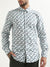 Antony Morato Blue Printed Slim Fit Shirt