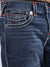 True Religion Super T Straight Blue Mid Rise Jeans