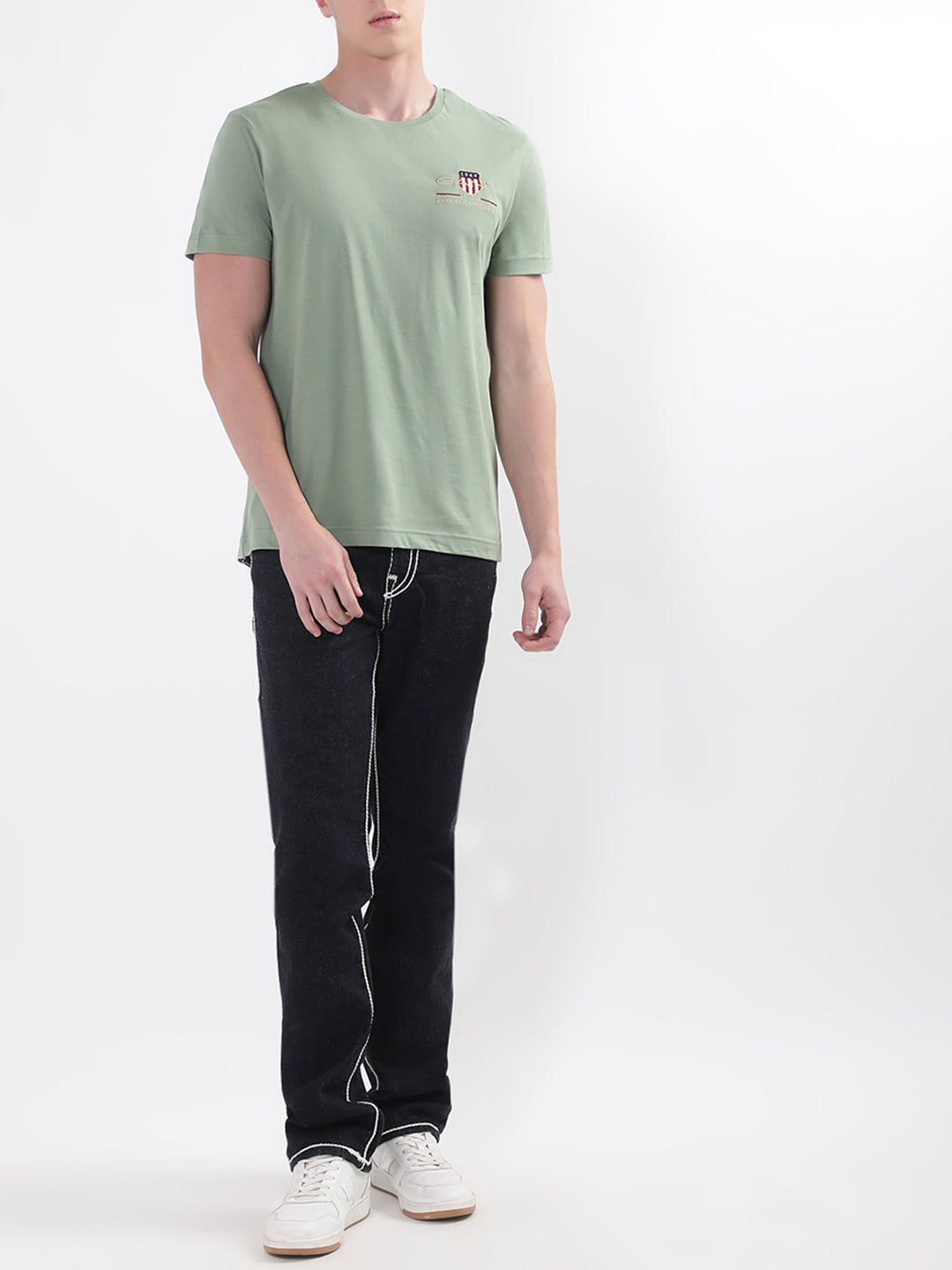 Gant Green Archive Shield Logo Regular Fit T-Shirt