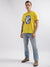 True Religion Safety Yellow Fashion Logo Regular Fit T-Shirt