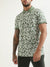 Gant Green Floral Print Regular Fit Pique Polo T-Shirt