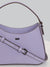 DKNY Women Lavender Solid Crossbody