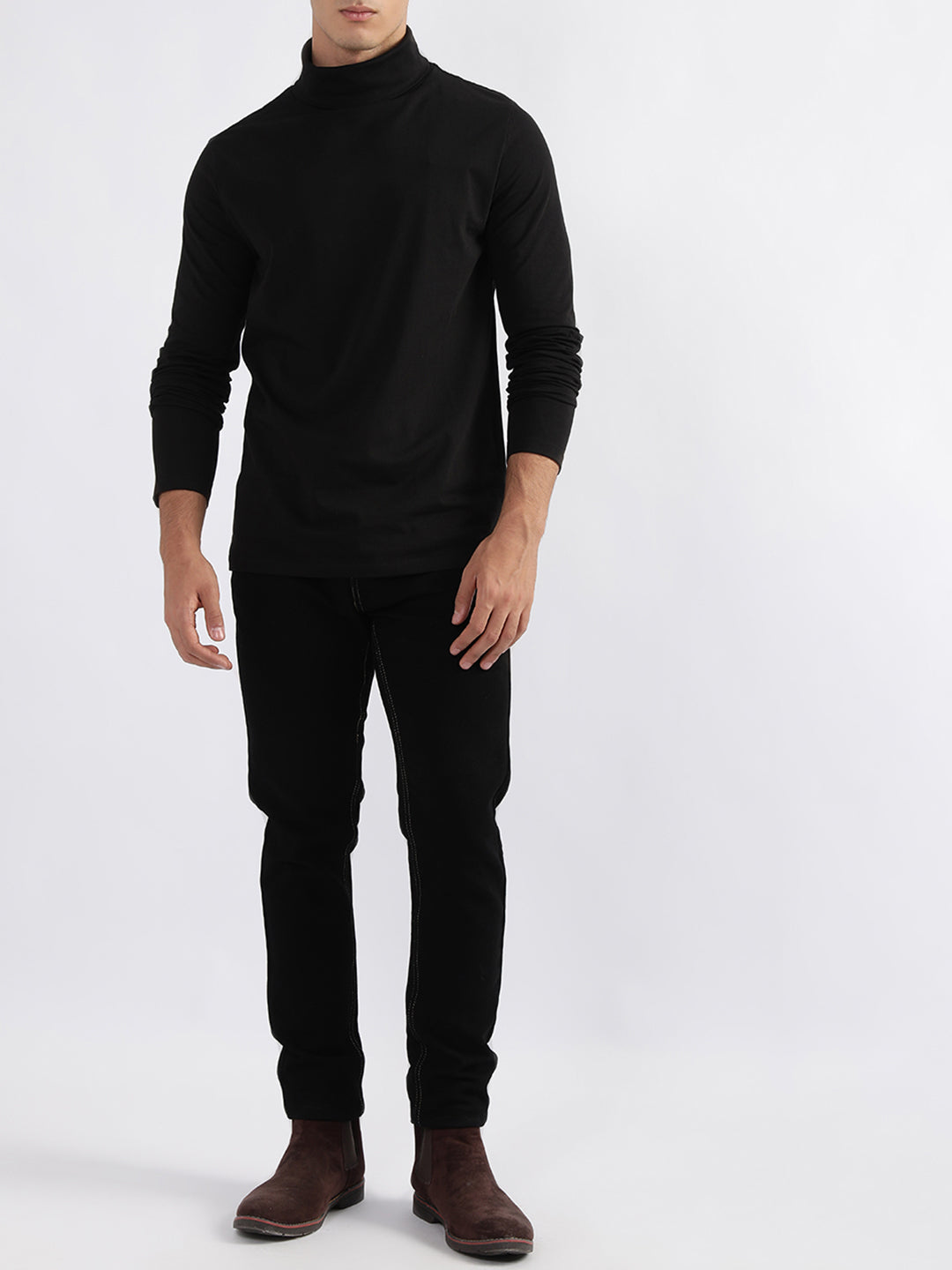 Lindbergh Black Fashion Slim Fit T-Shirt