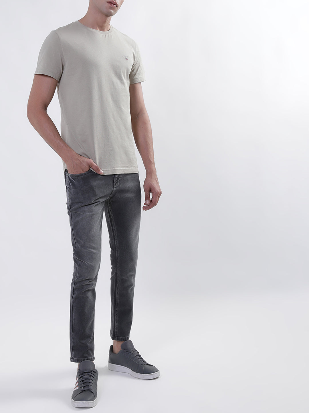 Gant Beige Original Regular Fit T-Shirt