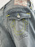 True Religion Super T Skinny Blue Mid Rise Distressed Jeans