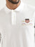 Gant White Logo Regular Fit Polo T-Shirt