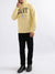 Gant Men Yellow Printed Hooded Sweatshirt