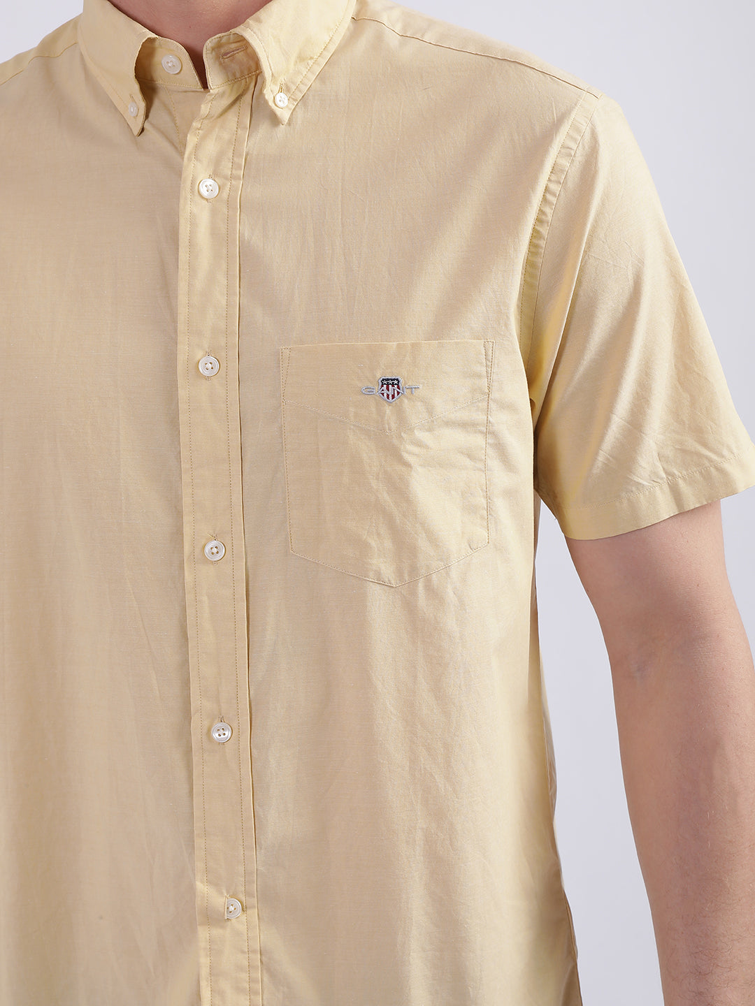 Gant Yellow Fashion Regular Fit Shirt