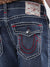 True Religion Super T Straight Blue Mid Rise Jeans