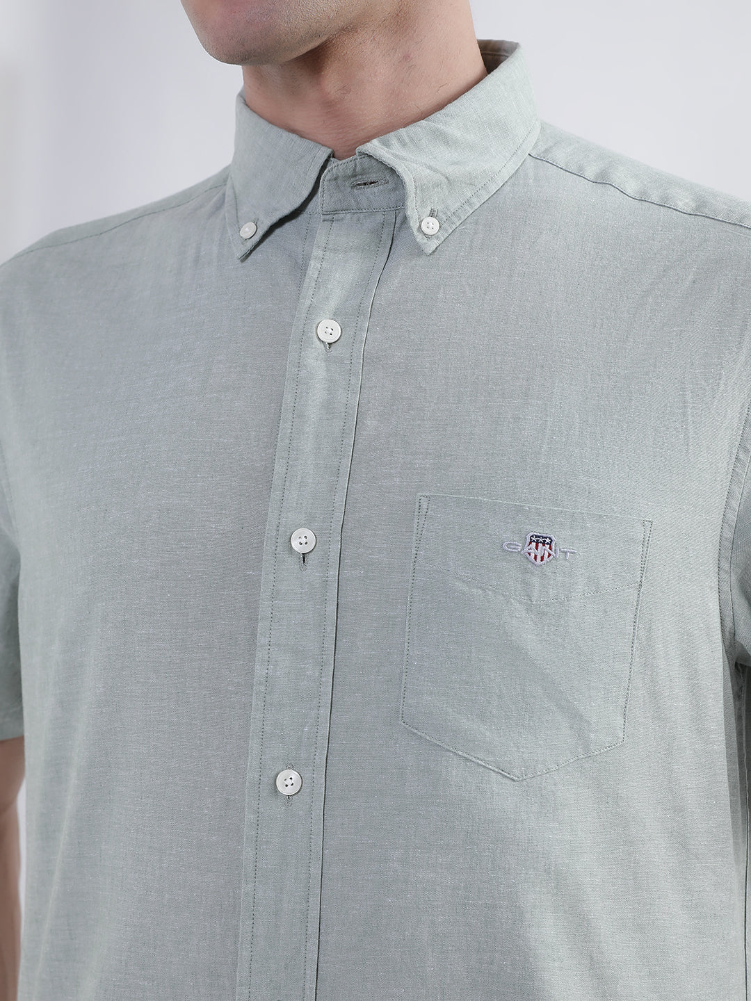 Gant Green Regular Fit Shirt