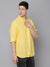 Gant Men Yellow Solid Collar Shirt