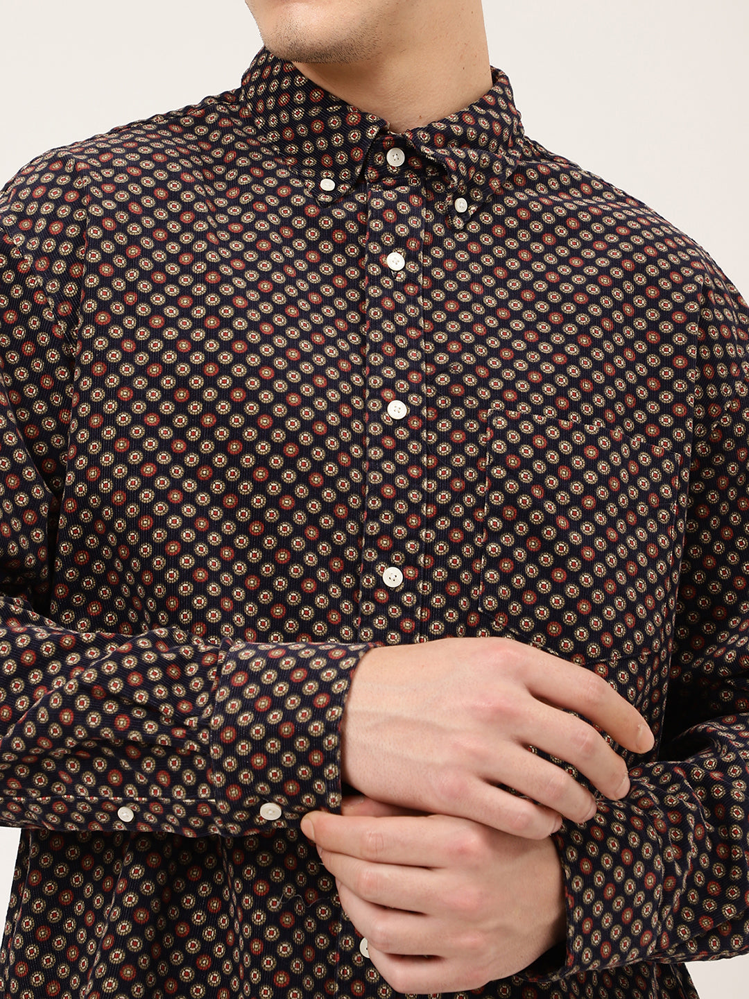 Gant Multi Printed Regular Fit Shirt