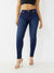 True Religion Women Blue Washed Super Skinny Jeans