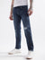 True Religion Men Blue Solid Slim Fit Jeans