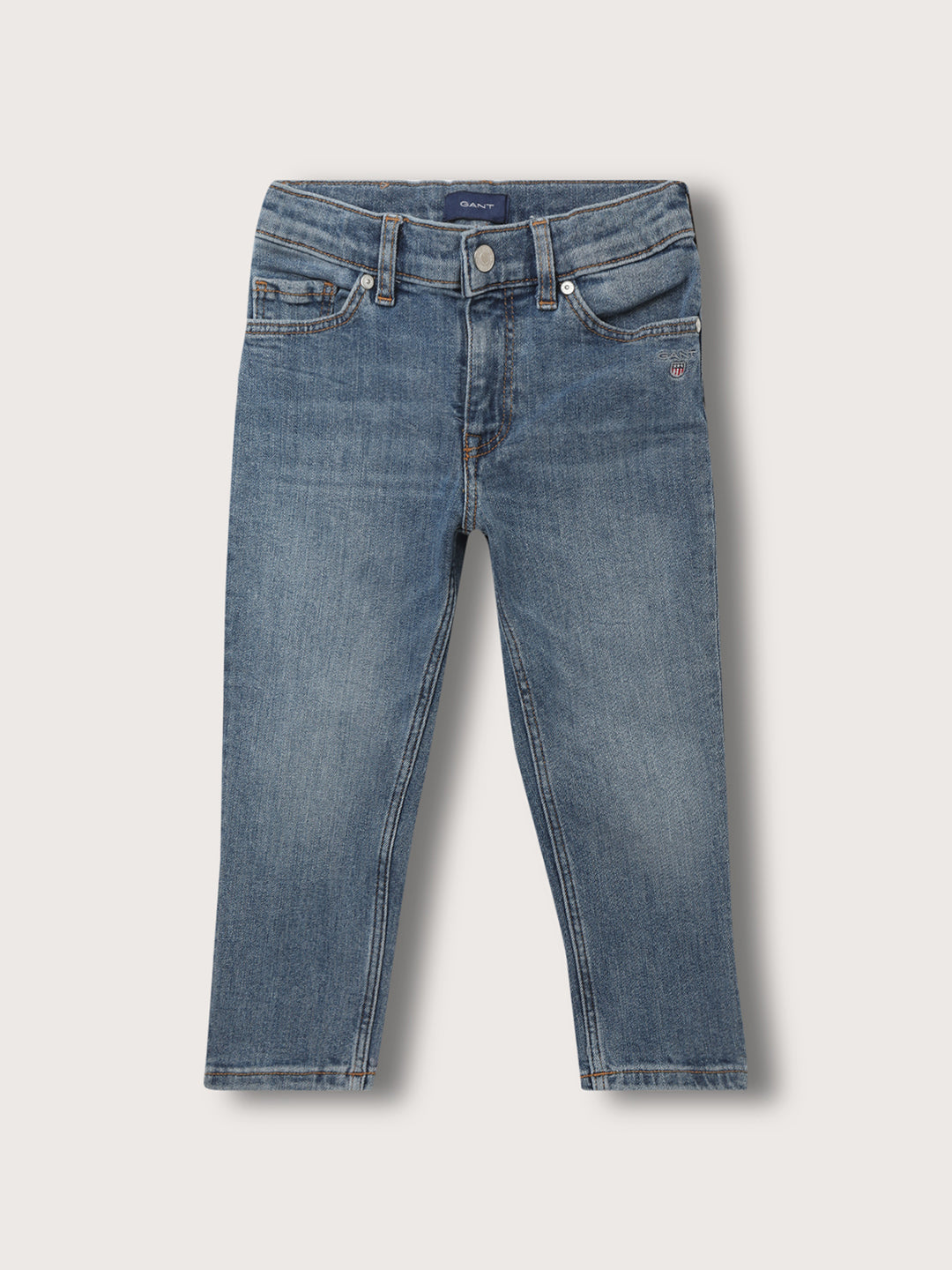 Gant Boys Slim Fit Light Fade Clean Look Jeans