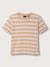 Gant Kids Peach Striped Relaxed Fit T-Shirt