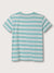 Gant Kids Blue Striped Relaxed Fit T-Shirt