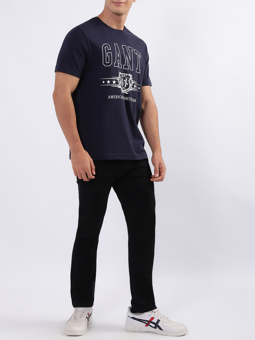 Gant Blue Logo Regular Fit T-Shirt