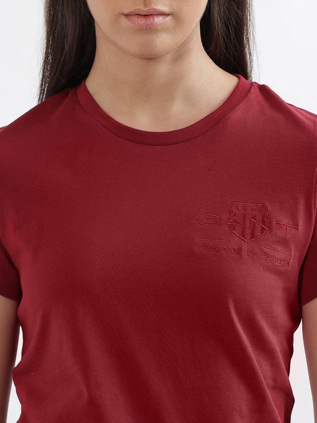 Gant Red Logo Regular Fit T-Shirt