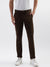 Gant Men Brown Solid Slim Fit Trouser