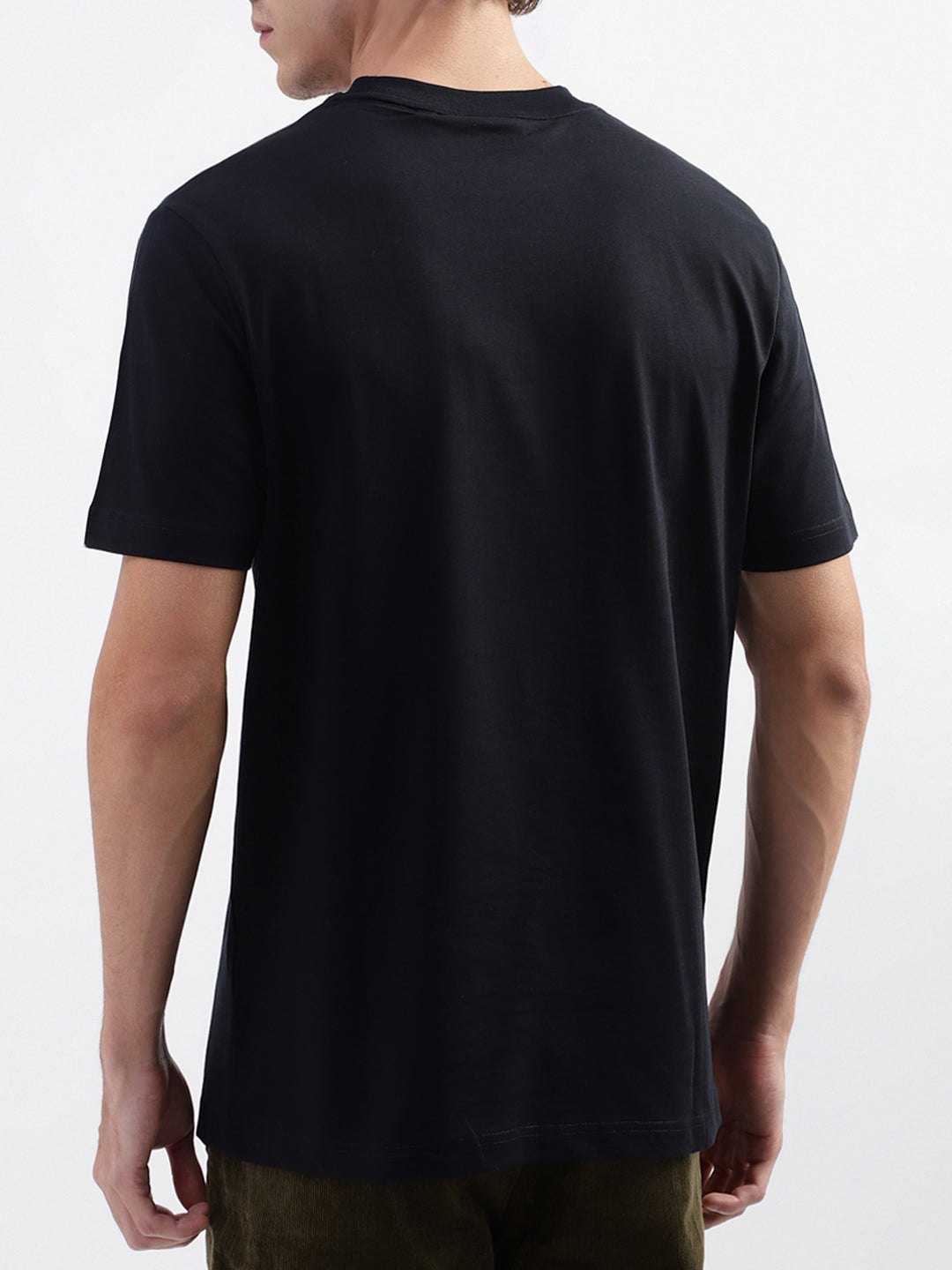 Gant Black Logo Relaxed Fit T-Shirt