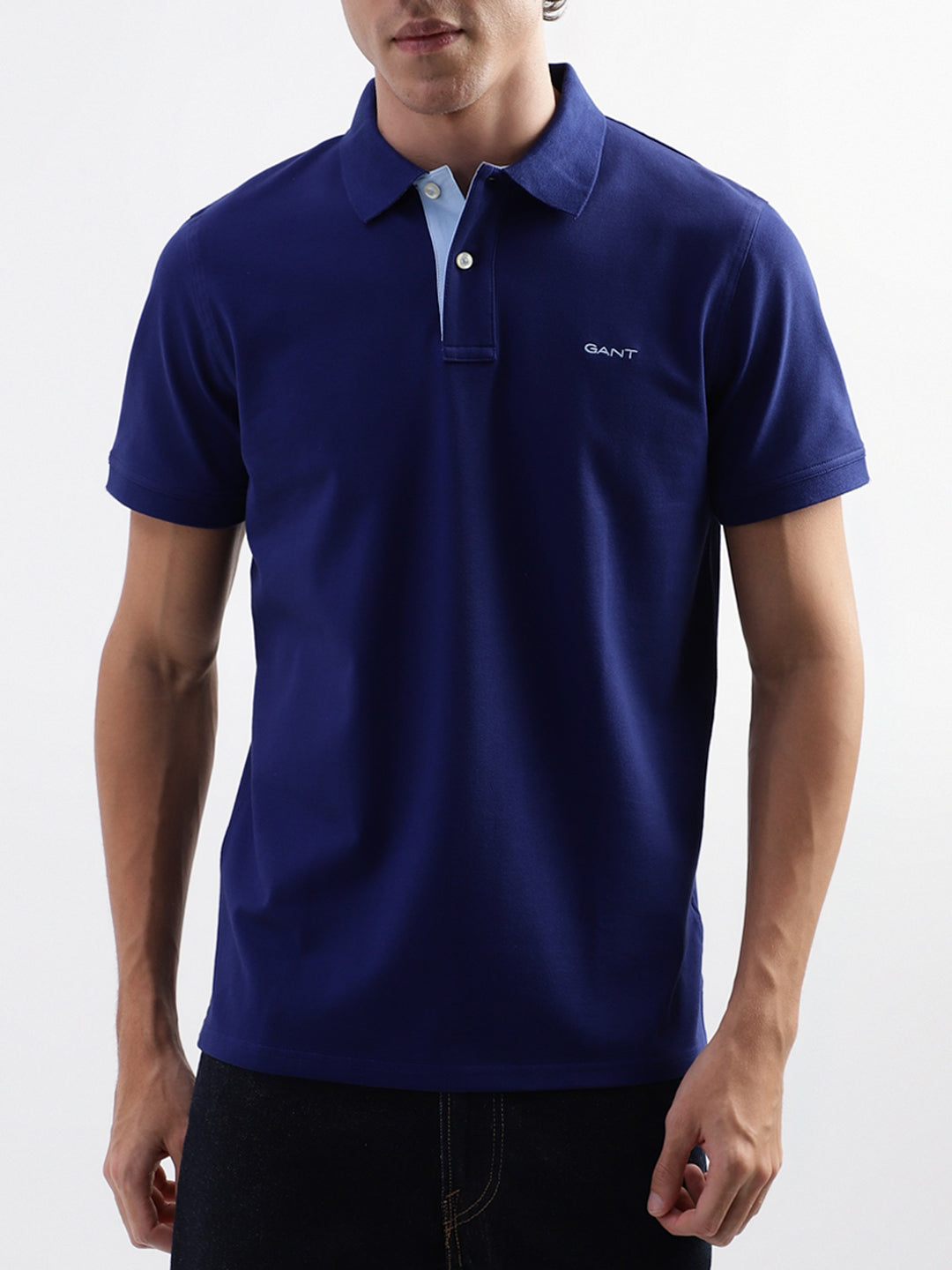 Gant Blue Regular Fit Polo T-Shirt