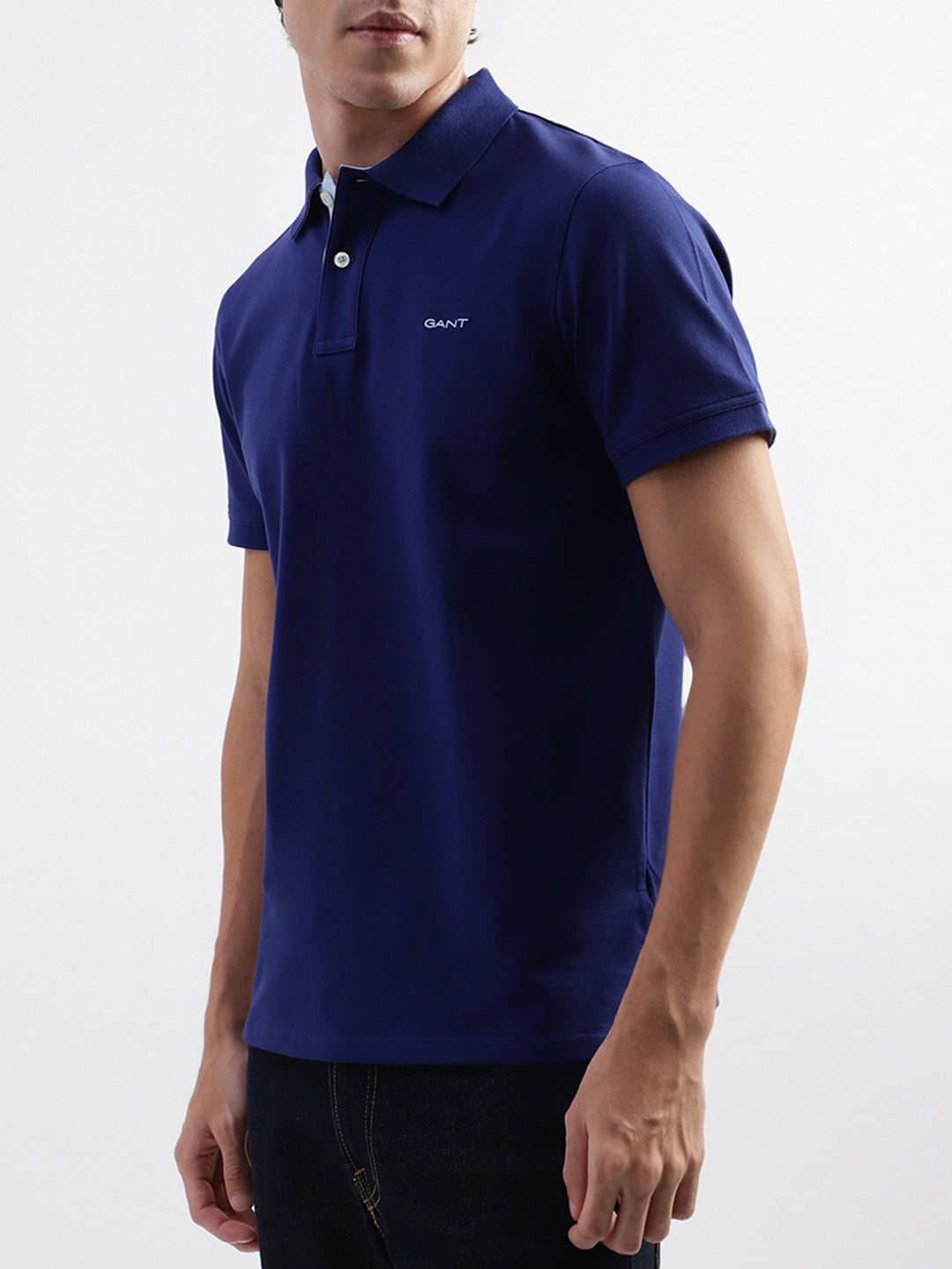 Gant Blue Regular Fit Polo T-Shirt