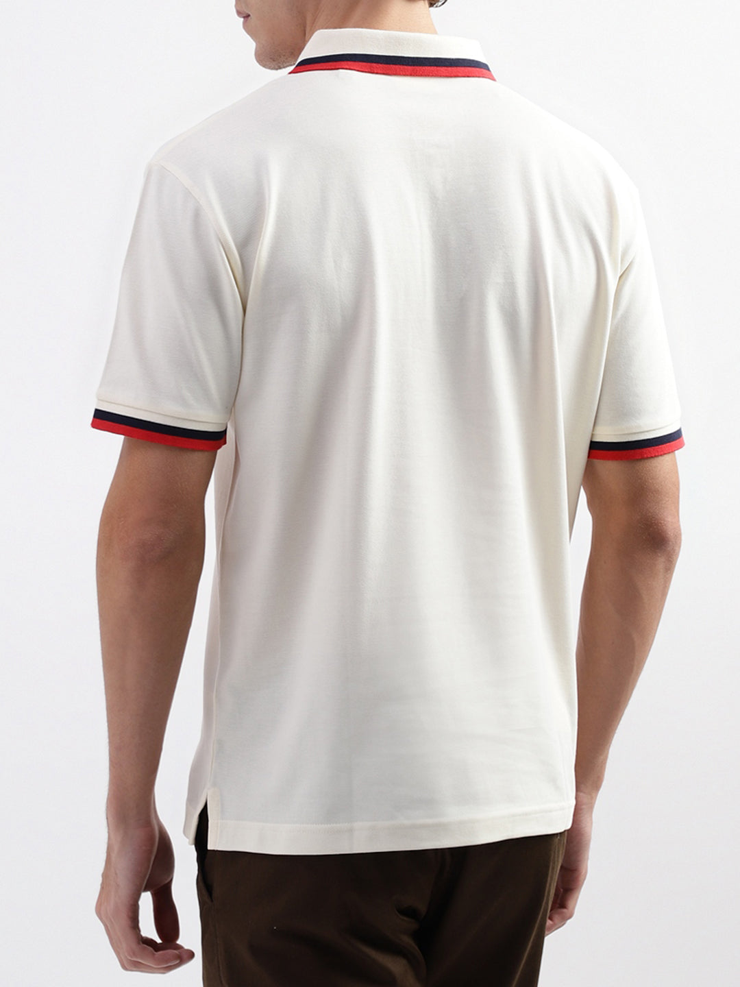 Gant Cream Regular Fit Polo T-Shirt