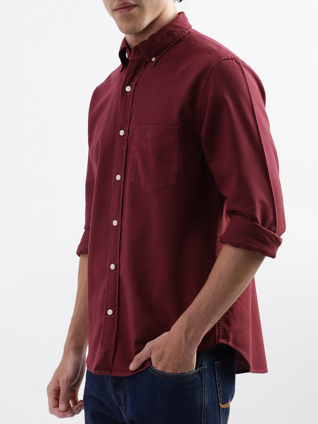 Gant Wine Regular Fit Shirt