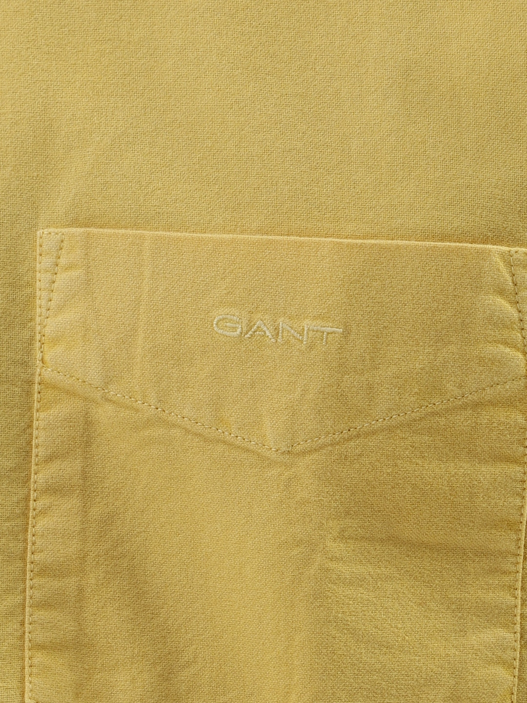 Gant Yellow Regular Fit Shirt