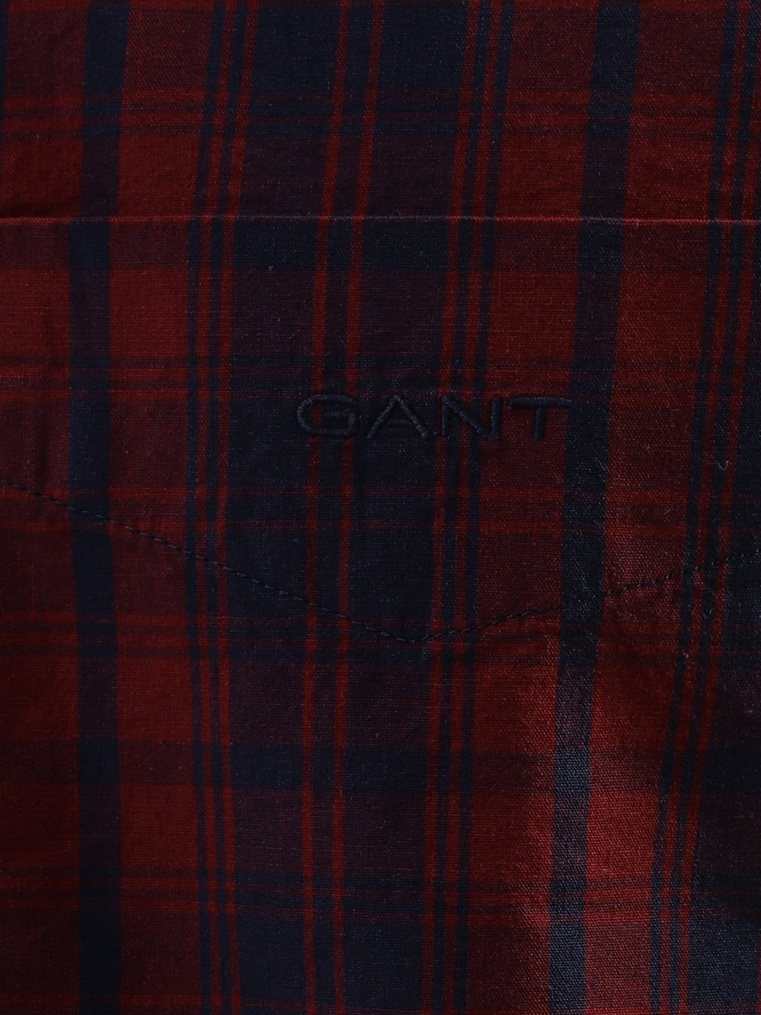 Gant Red Checked Regular Fit Shirt