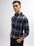 Gant Blue Fashion Checked Regular Fit Shirt