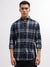 Gant Blue Fashion Checked Regular Fit Shirt