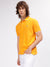 Gant Men Yellow Solid Polo Collar Short Sleeves T-shirt