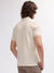 Gant Men Beige Striped Polo Collar Short Sleeves T-shirt