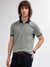 Gant Men Green Solid Polo Collar Short Sleeves T-shirt