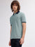 Gant Men Blue Solid Polo Collar Short Sleeves T-shirt