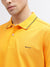 Gant Men Yellow Solid Polo Collar Short Sleeves T-Shirt