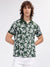 Gant Men Green Printed Polo Collar Short Sleeves T-shirt