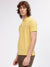 Gant Men Yellow Solid Polo Collar Short Sleeves T-shirt