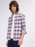 Gant Men Multi Color Checked Button-down Collar Long Sleeves Shirt