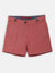 Blue Giraffe Girls Red Solid Slim Fit Shorts