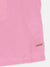 Blue Giraffe Girls Pink Solid Square Neck Top