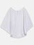 Elle Kids Girls White Embroidered Round Neck Top