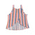 Blue Giraffe Girls Multi Striped Round Neck Top