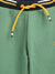 Blue Giraffe Boys Green Solid Regular Fit Sweatpant